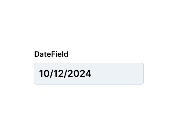 DateField